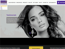 Tablet Screenshot of madavesalon.net